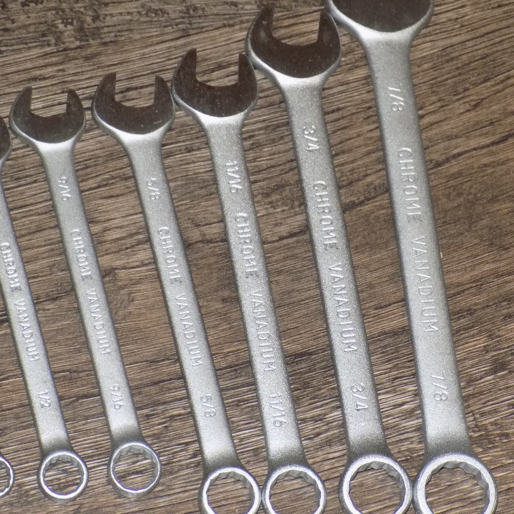 Stanley Combination Wrench Set SAE Metric 20 Piece Hand Tools - Picture 5 of 8